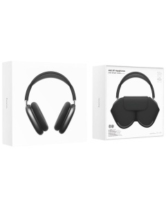Беспроводные наушники HOCO W58 с шумоподавлением космический серый (space grey)