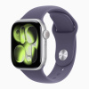 Умные Часы Apple Watch Series 11, 46 мм, алюминий серебристый, ремешок Sport Band фиолетовый туман