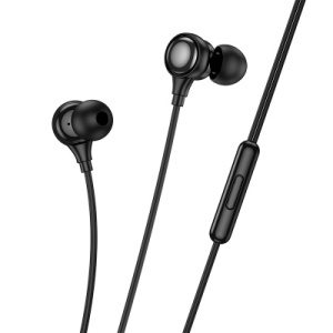 Гарнитура HOCO M116 с микрофоном черный (black)