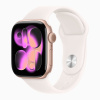 Умные Часы Apple Watch Series 11, 46 мм, алюминий розовое золото, ремешок Sport Band Светлые румяна