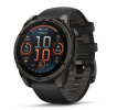 Смарт часы Garmin Fenix 8 47mm Amoled Sapphire Серый/Черный