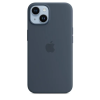 Защитный чехол iPhone 14 Silicon Case синий (blue)