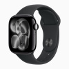 Умные Часы Apple Watch Series 11, 42 мм, алюминий чёрный оникс, ремешок Sport Band чёрный
