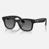 Смарт-очки Ray-Ban Meta Wayfarer (Gen 2) Матовая черная оправа Градиентные графитовые линзы